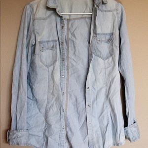 Fake jean jacket